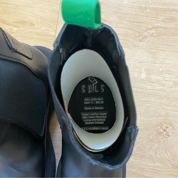 Sols chunky sole Luna boots - Picture 6 of 7